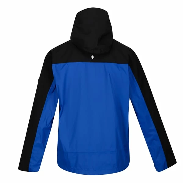 Vestes Randonnée REGATTA HIGHTON STRETCH JKT SURF SPRAY/BLACK 22 Noir / Bleu 3 Vestes Randonnée REGATTA HIGHTON STRETCH JKT SURF SPRAY/BLACK 22 Noir / Bleu – Image 3