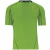 T-shirts Polos Randonnée KARPOS SWIFT JERSEY JASMINE GREEN/BLACK 22 Vert / Noir