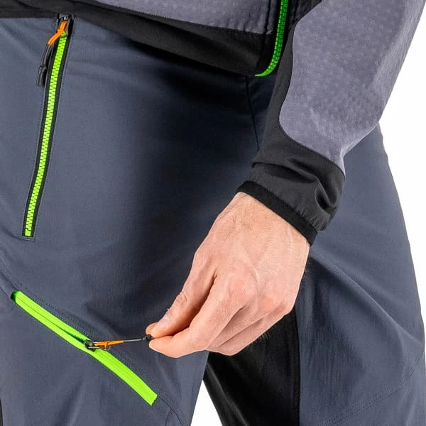 Pantalons Randonnée KARPOS ROCK EVO PANT OMBRE BLUE/BLACK 22 Gris / Vert 6 Pantalons Randonnée KARPOS ROCK EVO PANT OMBRE BLUE/BLACK 22 Gris / Vert – Image 6