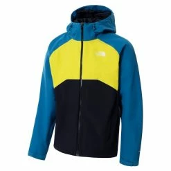 Vestes Randonnée THE NORTH FACE M STRATOS JKT AVNV/ACDY/BNFBU 22 Bleu / Jaune / Noir