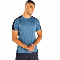 T-shirts Polos Randonnée DARE 2B DISCERNIBLE TEE M ORIONGRY/BLK 22 Gris