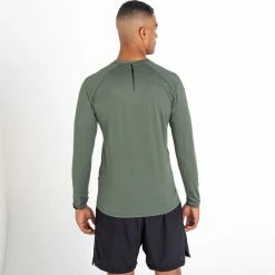 T-shirts Polos Randonnée DARE 2B RIGHTEOUS II L/S TEE M AGAVE GREEN 22 Vert / Jaune -Vêtements de randonnée Homme Soldes 9 105775 righteous ii l s tee m agave green dmt592 e87 06