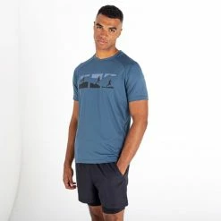 T-shirts Polos Randonnée DARE 2B RIGHTEOUS III TEE M ORION GREY 22 Bleu / Gris -Vêtements de randonnée Homme Soldes 9 105788 dmt597 q1q 04