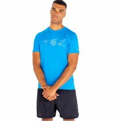 T-shirts Polos Randonnée DARE 2B RIGHTEOUS III TEE M TETON BLUE 22 Bleu -Vêtements de randonnée Homme Soldes 9 105793 righteous iii tee m teton blue dmt597 gsb 03