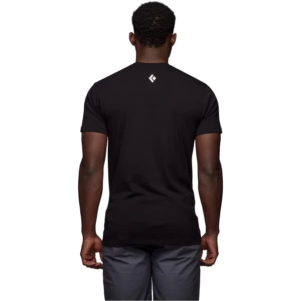 T-shirts Polos Randonnée BLACK DIAMOND M ROCK ON SS TEE BLACK 22 Noir / Gris / Rouge 3 T-shirts Polos Randonnée BLACK DIAMOND M ROCK ON SS TEE BLACK 22 Noir / Gris / Rouge – Image 3