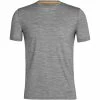 T-shirts Polos Randonnée ICEBREAKER M SPHERE II SS TEE METRO HTHR 22 Gris