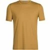 T-shirts Polos Randonnée ICEBREAKER M SPHERE II SS TEE COYOTE HTHR 22 Marron