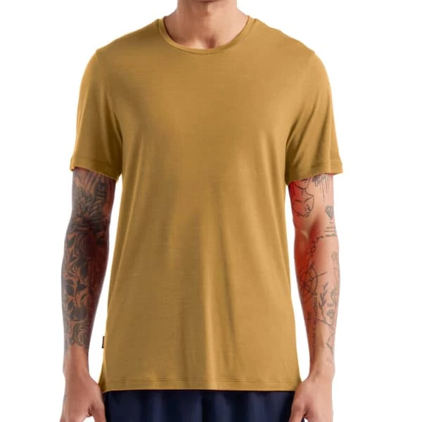 T-shirts Polos Randonnée ICEBREAKER M SPHERE II SS TEE COYOTE HTHR 22 Marron 2 T-shirts Polos Randonnée ICEBREAKER M SPHERE II SS TEE COYOTE HTHR 22 Marron – Image 2