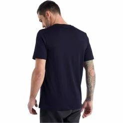 T-shirts Polos Randonnée ICEBREAKER M TECH LITE II SS TEE CANOPY CAMPER MIDNIGHT NAVY 22 Bleu 5 T-shirts Polos Randonnée ICEBREAKER M TECH LITE II SS TEE CANOPY CAMPER MIDNIGHT NAVY 22 Bleu -Vêtements de randonnée Homme Soldes 9 105970 m tech lite ii ss tee canopy camper midnight navy ib0a56co401 03