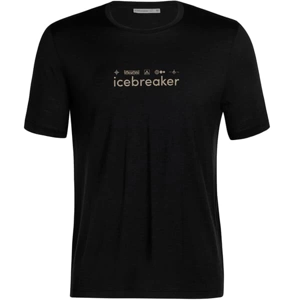 T-shirts Polos Randonnée ICEBREAKER M TECH LITE II SS TEE NATURE TOURING CLUB BLACK 22 Noir 1 T-shirts Polos Randonnée ICEBREAKER M TECH LITE II SS TEE NATURE TOURING CLUB BLACK 22 Noir
