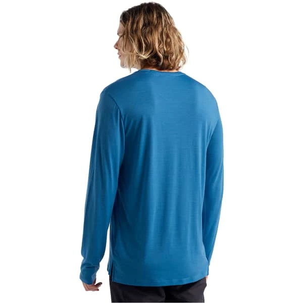T-shirts Polos Randonnée ICEBREAKER M SPHERE II LS TEE AZUL 22 Bleu 3 T-shirts Polos Randonnée ICEBREAKER M SPHERE II LS TEE AZUL 22 Bleu – Image 3