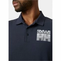 T-shirts Polos Randonnée HELLY HANSEN HP RACING POLO NAVY 22 Bleu -Vêtements de randonnée Homme Soldes 9 106071 hp racing polo navy 34172 598 05