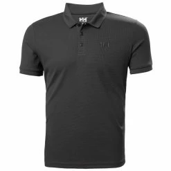 T-shirts Polos Randonnée HELLY HANSEN OCEAN POLO EBONY 22 Noir