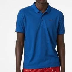 T-shirts Polos Randonnée HELLY HANSEN OCEAN POLO DEEP FJORD 22 Bleu 8 T-shirts Polos Randonnée HELLY HANSEN OCEAN POLO DEEP FJORD 22 Bleu -Vêtements de randonnée Homme Soldes 9 106077 ocean polo deep fjord 34207 606 03