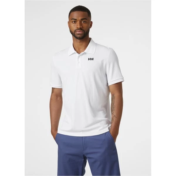 T-shirts Polos Randonnée HELLY HANSEN LIFA ACTIVE SOLEN SS POLO WHITE 22 Blanc 3 T-shirts Polos Randonnée HELLY HANSEN LIFA ACTIVE SOLEN SS POLO WHITE 22 Blanc – Image 3