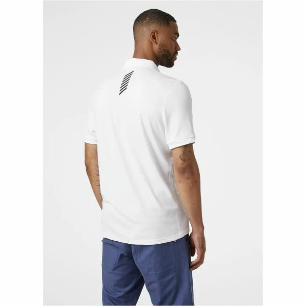 T-shirts Polos Randonnée HELLY HANSEN LIFA ACTIVE SOLEN SS POLO WHITE 22 Blanc 4 T-shirts Polos Randonnée HELLY HANSEN LIFA ACTIVE SOLEN SS POLO WHITE 22 Blanc – Image 4