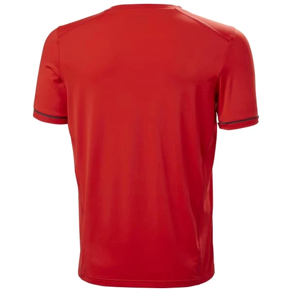 T-shirts Polos Randonnée HELLY HANSEN HP OCEAN T-SHIRT ALERT RED 22 Rouge 2 T-shirts Polos Randonnée HELLY HANSEN HP OCEAN T-SHIRT ALERT RED 22 Rouge – Image 2