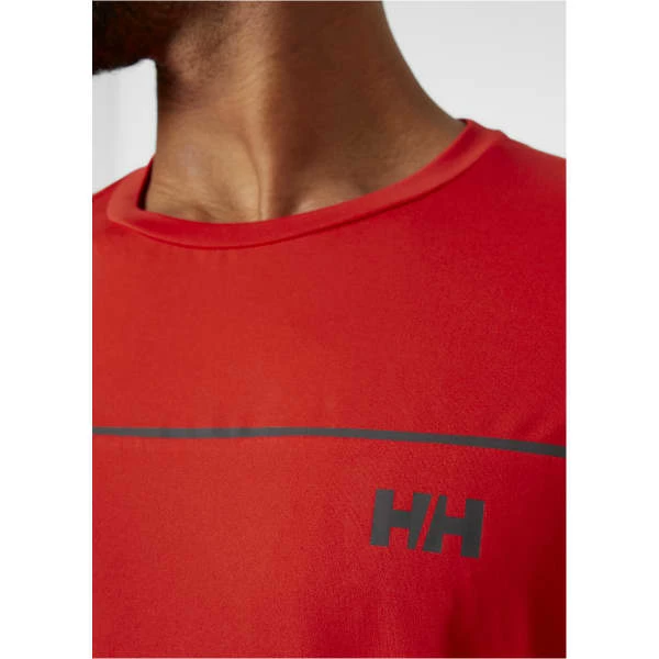 T-shirts Polos Randonnée HELLY HANSEN HP OCEAN T-SHIRT ALERT RED 22 Rouge 5 T-shirts Polos Randonnée HELLY HANSEN HP OCEAN T-SHIRT ALERT RED 22 Rouge – Image 5