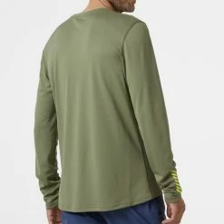 T-shirts Polos Randonnée HELLY HANSEN LIFA ACTIVE SOLEN LS LAV GREEN 22 Vert -Vêtements de randonnée Homme Soldes 9 106089 lifa active solen ls lav green 49348 421 04