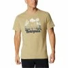 T-shirts Polos Randonnée COLUMBIA ALPINE WAY GRAPHIC TEE M SAVORY HEATHER 22 Beige