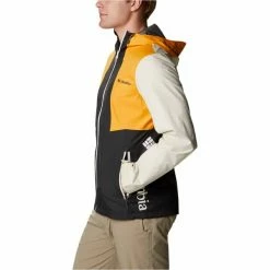 Vestes Randonnée COLUMBIA INNER LIMITS II JACKET M SHARK CHALK 22 Beige / Orange / Noir -Vêtements de randonnée Homme Soldes 9 106290 inner limits ii jacket m shark chalk 1893991021 03