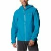 Vestes Randonnée COLUMBIA OMNI-TECH AMPLI-DRY SHELL M DEEP MARINE 22 Bleu