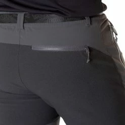 Pantalons Randonnée TRANGOWORLD PANT PROTE VN DARK SHADOW/BLACK 22 Gris -Vêtements de randonnée Homme Soldes 9 107161 pant prote vn dark shadow black pc008990 61g 04