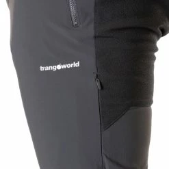 Pantalons Randonnée TRANGOWORLD PANT PROTE VN DARK SHADOW/BLACK 22 Gris -Vêtements de randonnée Homme Soldes 9 107161 pant prote vn dark shadow black pc008990 61g 06