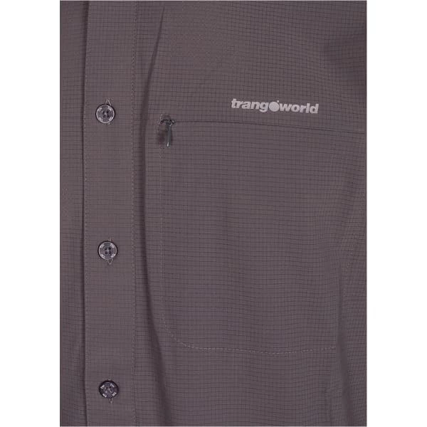 Chemises Randonnée TRANGOWORLD VIGNEMALE VN M PLUM KITTEN 22 Gris 2 Chemises Randonnée TRANGOWORLD VIGNEMALE VN M PLUM KITTEN 22 Gris – Image 2
