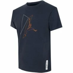 T-shirts Polos Randonnée TRANGOWORLD MANILVA M ORION BLUE 22 Bleu