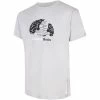 T-shirts Polos Randonnée TRANGOWORLD BERGA M HARBOR MIST 22 Gris / Noir