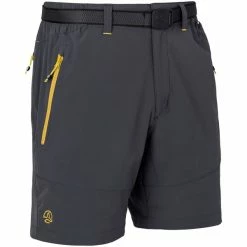 Shorts Randonnée TERNUA FRIZ SHT M WHALES GREY 22 Gris / Jaune