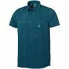 Chemises Randonnée TERNUA FORG SHIRT M ATLANTIC NIGHT 22 Bleu / Vert