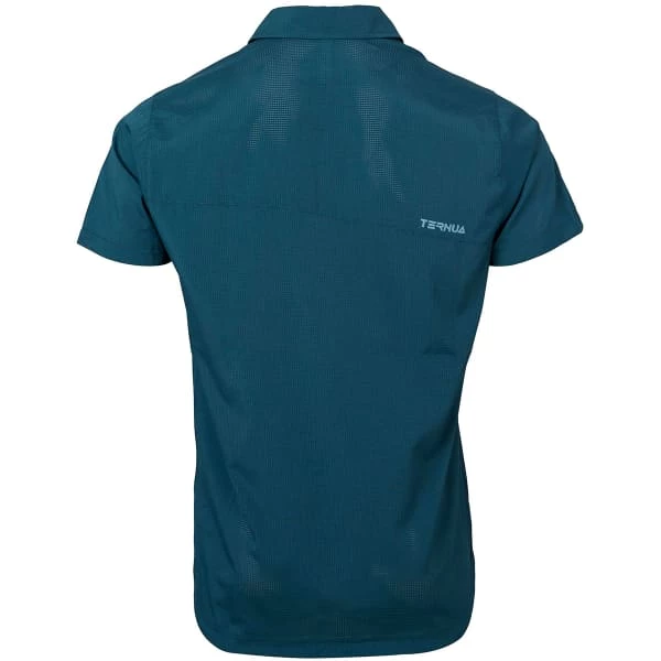 Chemises Randonnée TERNUA FORG SHIRT M ATLANTIC NIGHT 22 Bleu / Vert 2 Chemises Randonnée TERNUA FORG SHIRT M ATLANTIC NIGHT 22 Bleu / Vert – Image 2