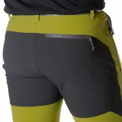 Pantalons Randonnée TRANGOWORLD PANT PROTE VN OASIS/DARK SHADOW 22 Vert -Vêtements de randonnée Homme Soldes 9 107887 pnt prote vn oasis dark shadow pc008990 61k 03