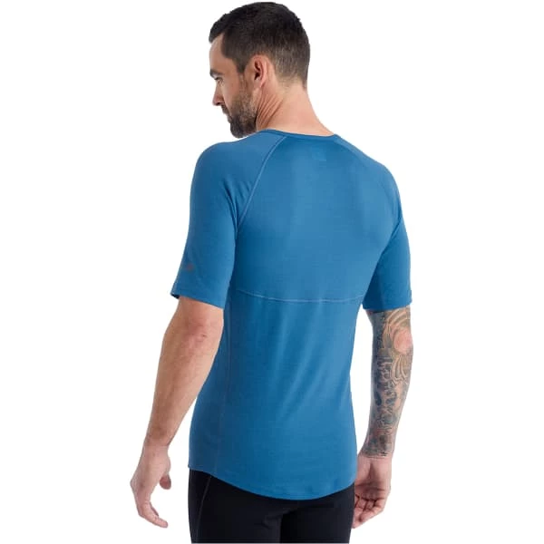 T-shirts Polos Randonnée ICEBREAKER M 150 ZONE SS CREWE AZUL 22 Bleu 3 T-shirts Polos Randonnée ICEBREAKER M 150 ZONE SS CREWE AZUL 22 Bleu – Image 3