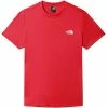 T-shirts Polos Randonnée THE NORTH FACE M REAXION RED BOX TEE HORIZON RED 22 Rouge