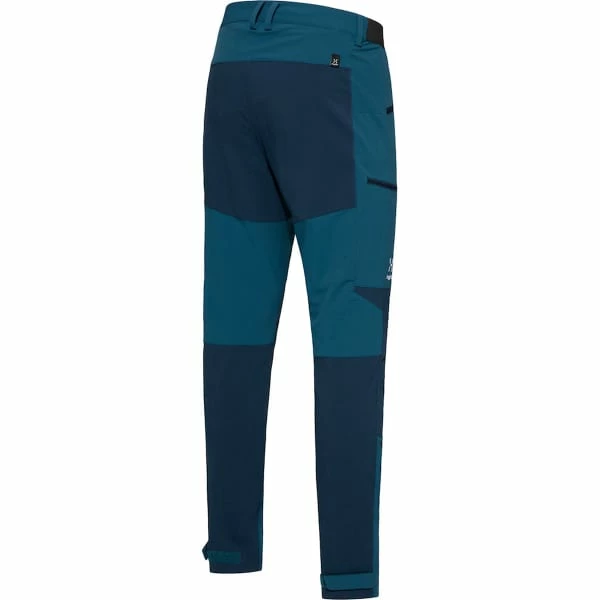 HAGLÖFS Pantalons Randonnée HAGLOFS MID SLIM PANT MEN DARK OCEAN/TARN BLUE 22 Bleu 2 HAGLÖFS Pantalons Randonnée HAGLOFS MID SLIM PANT MEN DARK OCEAN/TARN BLUE 22 Bleu – Image 2