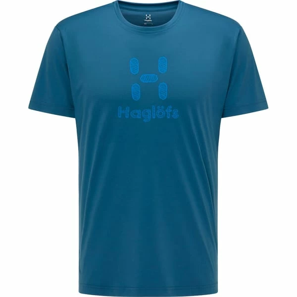 T-shirts Polos Randonnée HAGLÖFS GLEE TEE MEN DARK OCEAN 22 Bleu 1 T-shirts Polos Randonnée HAGLÖFS GLEE TEE MEN DARK OCEAN 22 Bleu
