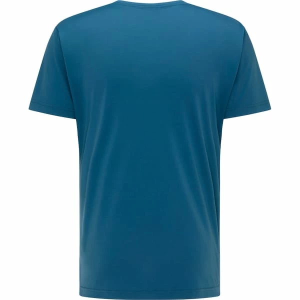 T-shirts Polos Randonnée HAGLÖFS GLEE TEE MEN DARK OCEAN 22 Bleu 2 T-shirts Polos Randonnée HAGLÖFS GLEE TEE MEN DARK OCEAN 22 Bleu – Image 2