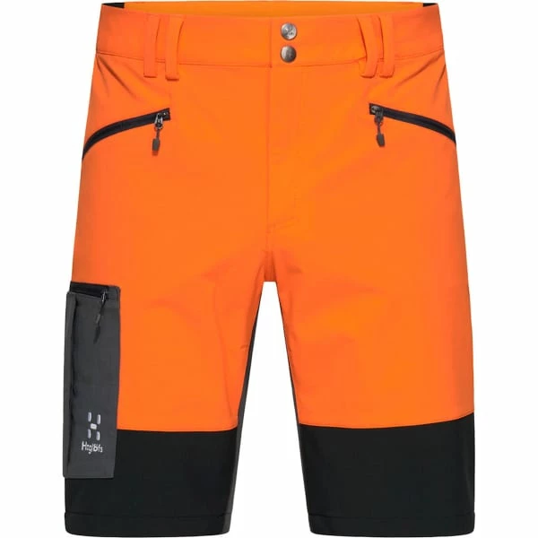 Shorts Randonnée HAGLÖFS RUGGED SLIM SHORTS MEN FLAME ORANGE/TRUE BL 22 Orange / Noir 1 Shorts Randonnée HAGLÖFS RUGGED SLIM SHORTS MEN FLAME ORANGE/TRUE BL 22 Orange / Noir
