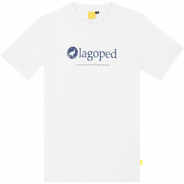T-shirts Polos Randonnée LAGOPED TEEREC FLAG WHITE 23 Blanc 1 T-shirts Polos Randonnée LAGOPED TEEREC FLAG WHITE 23 Blanc