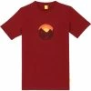 T-shirts Polos Randonnée LAGOPED TEEREC MOUNTAIN1 GRANATE 23 Rouge