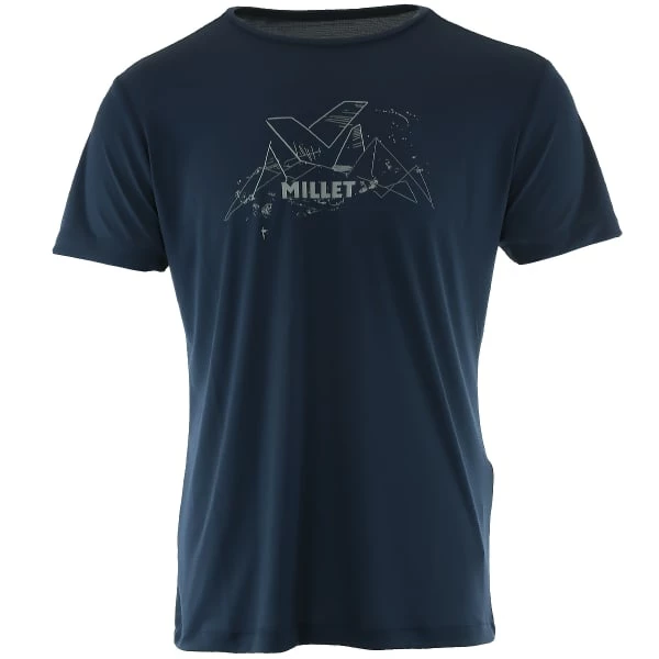 T-shirts Polos Randonnée MILLET MAJELLA TS SS M SAPHIR 22 Bleu 1 T-shirts Polos Randonnée MILLET MAJELLA TS SS M SAPHIR 22 Bleu