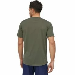 T-shirts Polos Randonnée PATAGONIA M'S CAP COOL TRAIL SHIRT INDUSTRIAL GREEN-22 Vert -Vêtements de randonnée Homme Soldes 9 109221 m s cap cool trail shirt industrial green 24496 indg 03