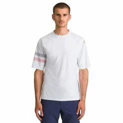 T-shirts Polos Randonnée ROSSIGNOL TECH TEE WHITE 22 Blanc