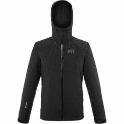 Vestes Randonnée MILLET GRANDS MONTETS II GTX JKT BLK/BLK 23 Noir