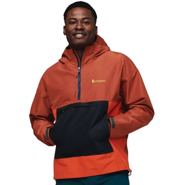 Vestes Randonnée COTOPAXI CIELO RAIN ANORAK SPICE 23 Orange / Marron / Noir 1 Vestes Randonnée COTOPAXI CIELO RAIN ANORAK SPICE 23 Orange / Marron / Noir