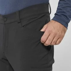 Pantalons Randonnée MILLET WANAKA FALL STRETCH PANT M BLACK 23 Noir -Vêtements de randonnée Homme Soldes 9 110962 wanaka fall stretch pant m noir miv8872 0247 05