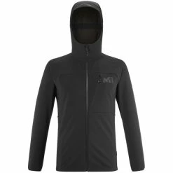 Vestes Randonnée MILLET MAGMA SHIELD HOODIE M BLACK 23 Noir